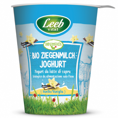 yogurt alla vaniglia al latte di capra (125gr)